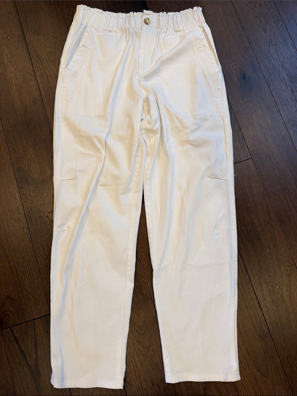Democracy White Women’s Cinched Waist Pants Size 10 - C4-088
